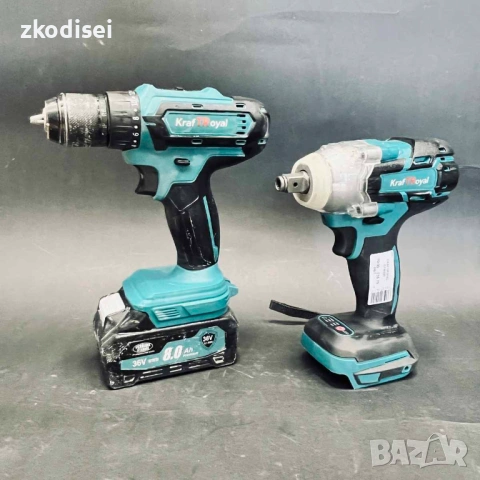 Винтоверт с гайковерт KRAFTROYAL DTW285