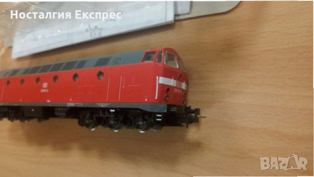 Piko Br219 U boat lok / Пико Бр219 дизелов локомотив "Подводницата" , снимка 7 - Други ценни предмети - 21968421