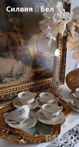 Ретро сервиз -МОКА , снимка 14 - Антикварни и старинни предмети - 50863240