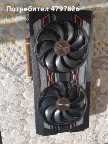 видеокарта Sapphire Radeon XT5700 8G DDR6, снимка 2 - Видеокарти - 56335301