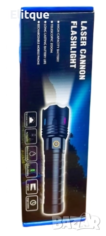 Мощен фенер с иновативен дизайн и множество функции, снимка 2 - Други стоки за дома - 52743927