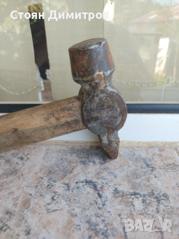 шведско мини чукче за тенекеджийство, тапицерство тежи 680гр, щемпел,номер, оригинал , снимка 6 - Други инструменти - 51511708