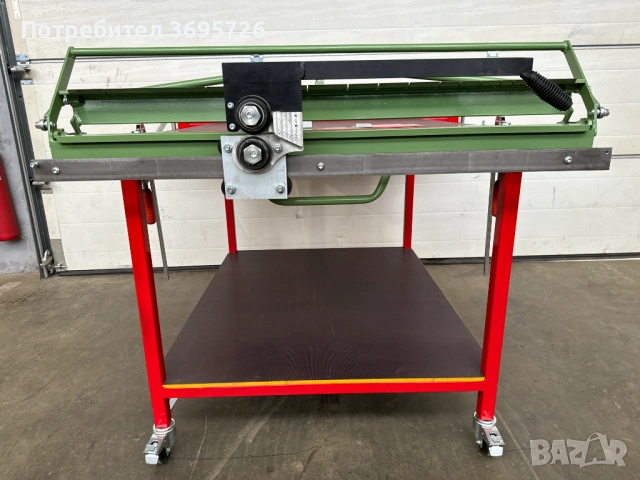 Работилница за огъване Тип ZRB-S 1500/0,8 mm , снимка 3 - Други машини и части - 53337241