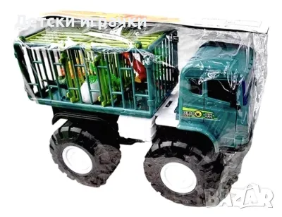 Камион с Динозаври транспортер, снимка 2 - Коли, камиони, мотори, писти - 49788475