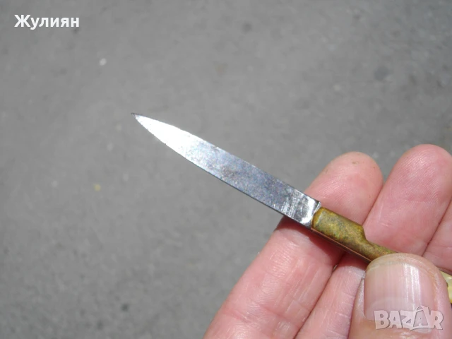 КОЛЕКЦИОНЕРСКО ДЖОБНО НОЖЧЕ NAVAJA VENDETTA, снимка 4 - Антикварни и старинни предмети - 50892664