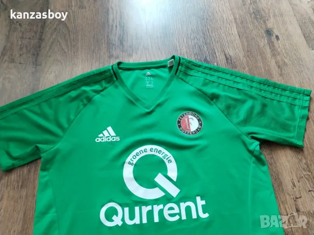 feyenoord x ADIDAS 2017-18 - колекционерска футболна тениска КАТО НОВА Л, снимка 2 - Тениски - 55791790