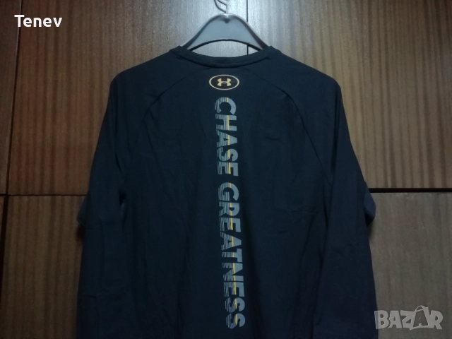 The Rock Under Armour Chase Greatness Dwayne Johnson нова оригинална тениска блуза Fitness фитнес, снимка 3 - Тениски - 52900191