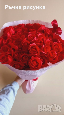 Големи букети,различни цени ,51рози,21рози,23рози