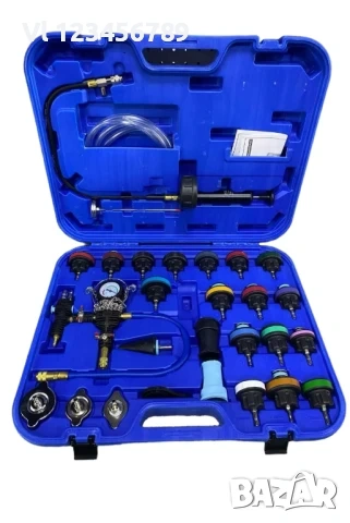Комплект за диагностика проверка на охладителната система 28 части , снимка 2 - Аксесоари и консумативи - 53873869