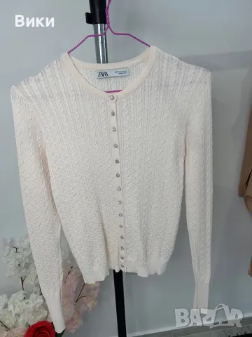 Жилетка Zara, размер М, но е подходяща и за S, снимка 3 - Жилетки - 49456365