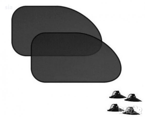 Сенници за старнично стъкло на кола 2бр., Сенник за странично стъкло на автомобил