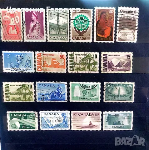 Канада 85 бр.марки, снимка 3 - Филателия - 48080630