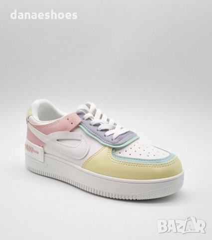 Дамски цветни сникърси AIR, снимка 2 - Дамски ежедневни обувки - 35663552