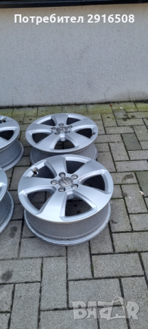 Оригинални лети джанти от Audi 5х112, 6J x 17H2 ET48 57.1, снимка 6 - Гуми и джанти - 44693034