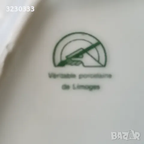 Порцеланово плато  Limoges, снимка 2 - Прибори за хранене, готвене и сервиране - 49055858