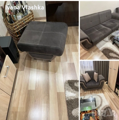 Холова гарнитура , снимка 4 - Дивани и мека мебел - 53807748