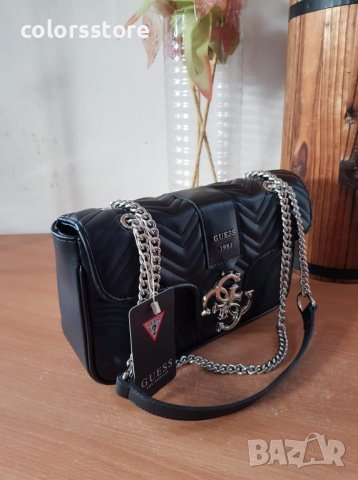 Луксозна чанта Guess/черна код SG-F20, снимка 3 - Чанти - 41863358