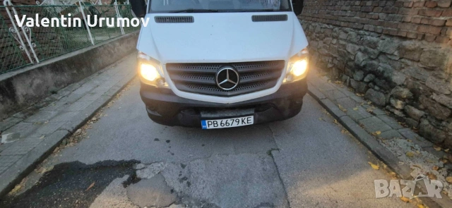 Mercedes-Benz Sprinter 313 2015г 3.5t , 6 местен, снимка 9 - Бусове и автобуси - 53405653