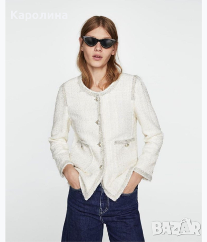 Ново сако на ZARA букле , снимка 3 - Сака - 44830479