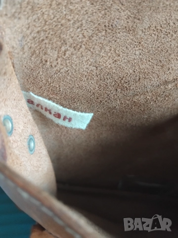 Дамска Чанта "Балкан"  Естествена Кожа - ретро модел , снимка 3 - Чанти - 52485997