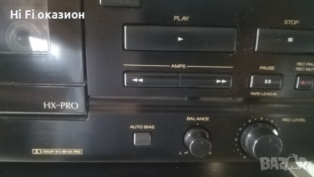 Касетен дек Sansui D-X419HX + подарък тунер Sansui TU-X519, снимка 4 - Декове - 42229037