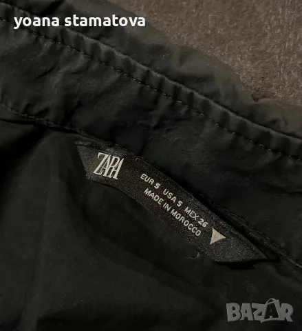 Дамска oversized риза Zara, снимка 3 - Ризи - 55731553