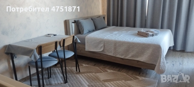 обзаведен малък апартамент за нощувки в бл.207 жк. Изгрев Бургас