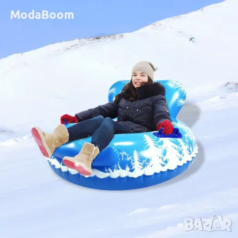 Надуваема шейна с удобни дръжки за захващане, за зимно и лятно използване, снимка 4 - Други стоки за дома - 48947939