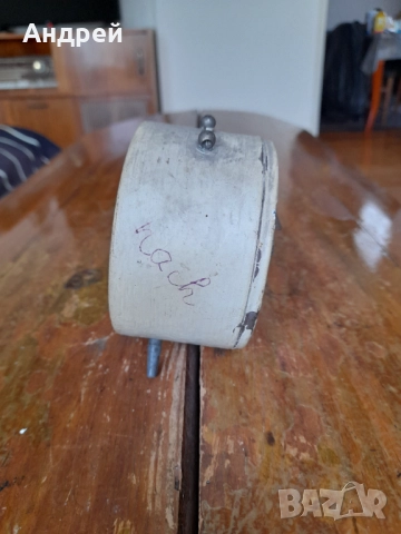 Стар часовник,будилник Mauthe, снимка 4 - Антикварни и старинни предмети - 52282188