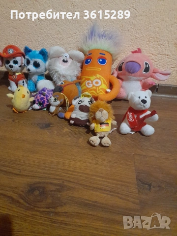 продавам плюшени играчки за 33.01 лв