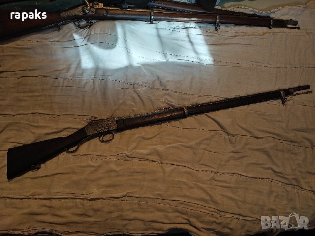 Шаспо. Пехотна пушка. Старинна автентична карабина, револвер

, снимка 4 - Антикварни и старинни предмети - 44685307