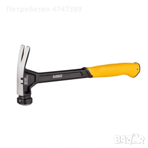 Чук кофражен с магнит DeWALT DWHT51005-0, снимка 3 - Други инструменти - 53612004