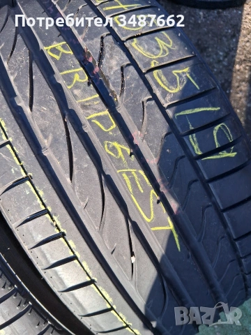 245 35 19 Bridgestone 2бр летни , снимка 3 - Гуми и джанти - 53816145