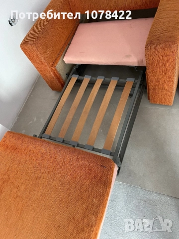 Продавам растегателен фотьойл, снимка 5 - Дивани и мека мебел - 52586025