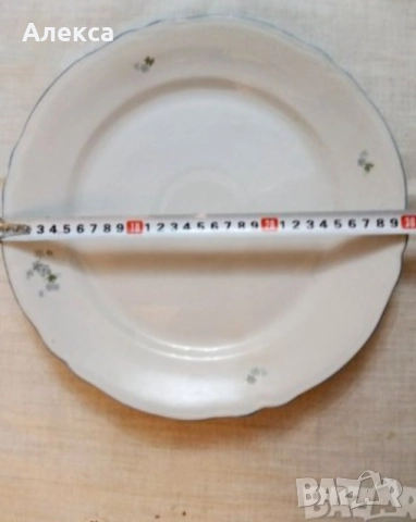 Български порцелан , снимка 3 - Чинии - 51931436