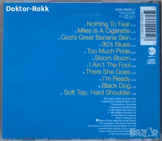 Chris Rea – God's Great Banana Skin (1992, CD), снимка 2 - CD дискове - 41523328