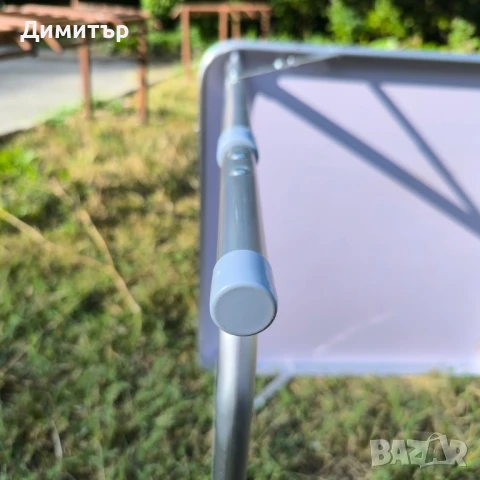 Маса алуминиева сгъваема НОВА, снимка 6 - Маси - 51393425