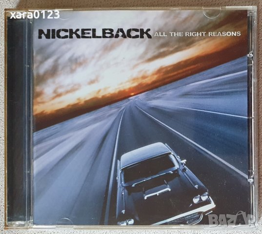 Nickelback – All The Right Reasons, снимка 1 - CD дискове - 44309932