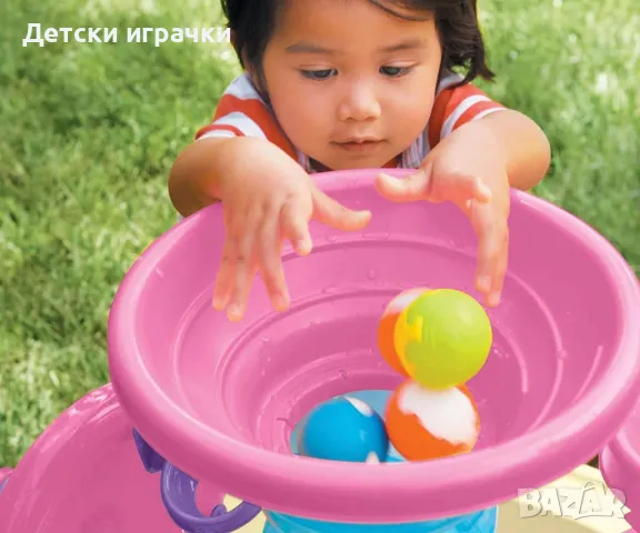 Детски аквапарк Little Tikes, розов, занимателна играчка с вода, снимка 4 - Други - 50304247