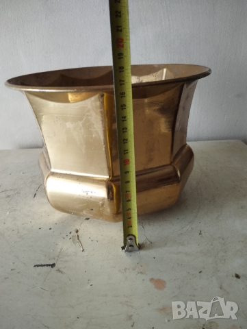 Ретро кашпа,саксия, снимка 2 - Други ценни предмети - 44794563