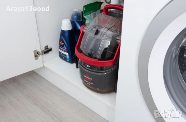 Перяща прехосмукачка екстрактор за пране BISSELL SpotClean Pro 1558N, снимка 12 - Прахосмукачки - 53869255