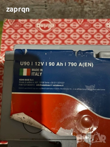 Почти нов акумулатор 90 ам/ч 790 А с гаранция, снимка 3 - Части - 52517329