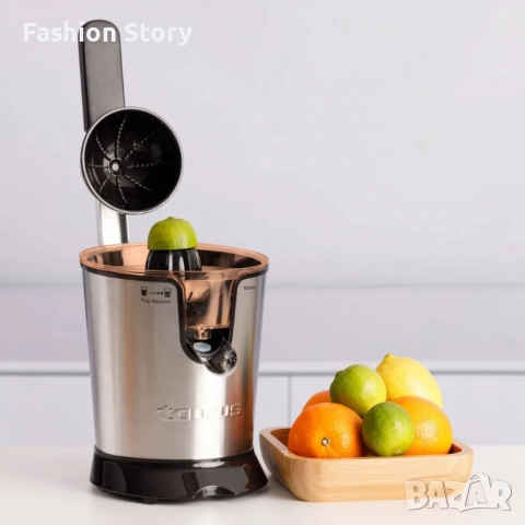 Професионална сокоизстисквачка Taurus Easy Press 1000 Legend – 1000W AC мотор и неръждаема стомана, снимка 2 - Сокоизстисквачки и цитрус преси - 51923205