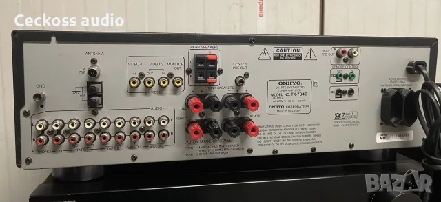 ONKYO TX-7840 – Vintage Stereo Receiver / Amplifier – 80 €, снимка 6 - Ресийвъри, усилватели, смесителни пултове - 56149655