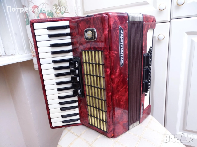 Акордеон Велтмайстер Стела 60 баса, снимка 2 - Акордеони - 52606582