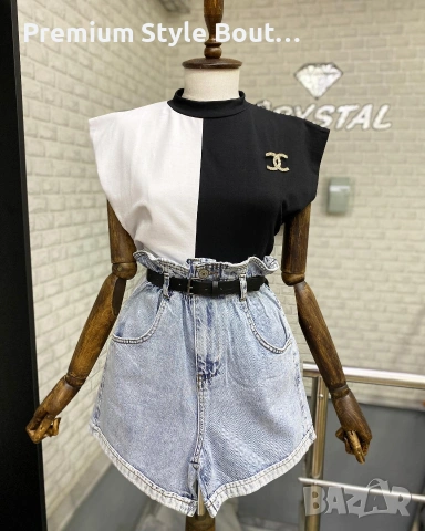 брошка от висококачествена стомана chanel