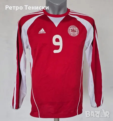 Тениска на Denmark • домакински екип • Team #9 • adidas • червено • размер M • Мъже