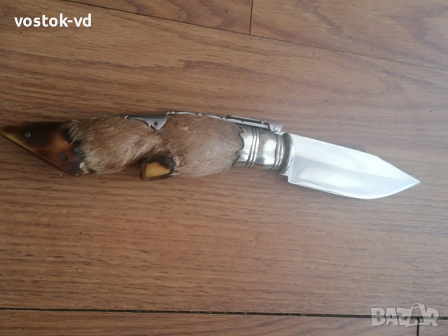 NAVAJA ALBACETE ГОЛЯМ СГЪВАЕМ ЛОВЕН НОЖ, снимка 4 - Антикварни и старинни предмети - 52939509