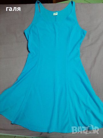 Светлосиня рокля, снимка 2 - Рокли - 40120960