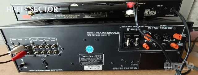 Technics усилвател и тунер , снимка 6 - Ресийвъри, усилватели, смесителни пултове - 53725757